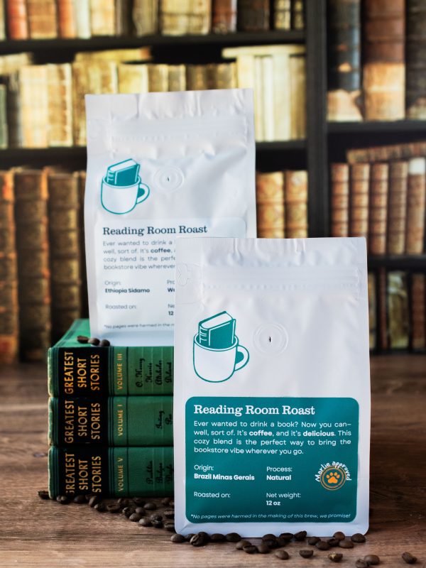 Reading Room Roast Brazil Bacana - Whole Bean Coffee 12oz - Image 2